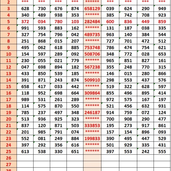 Jackpot Lottery Results 2020