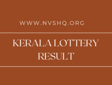 Kerala Lottery Result