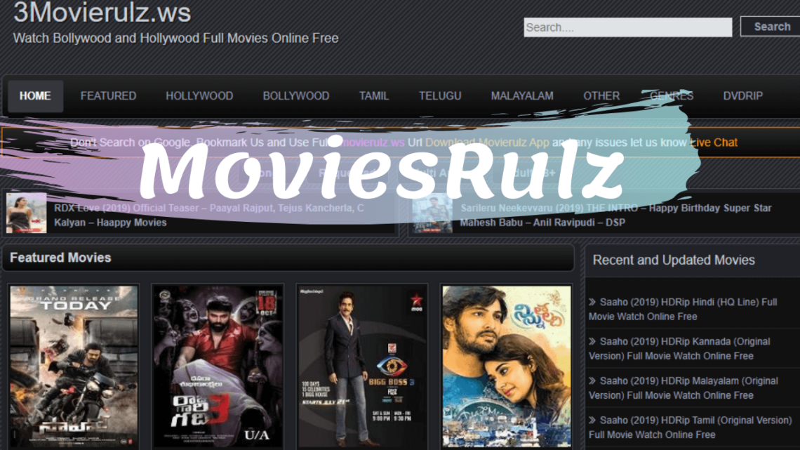 Movierulz 2021 Movierulz website Movies News 4 movierulz Puzu Task