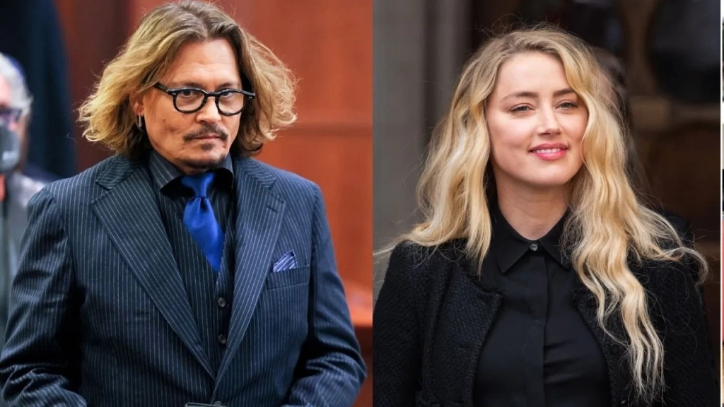 Johnny Depp Amber Heard eye witness stock1